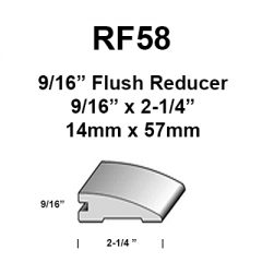 9/16 flush reducer
