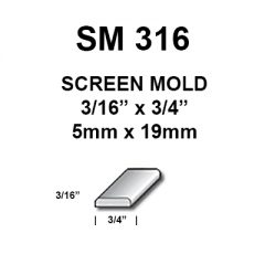 3/16 Screen Mold