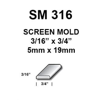 3/16 Screen Mold