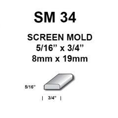 3/4" Screen Mold