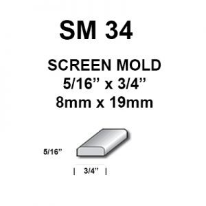 3/4" Screen Mold
