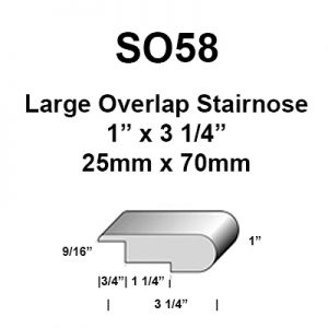58 large overlap stairnose