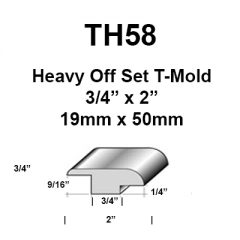 Slight Offset T Mold