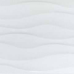 White Wavy 12 x 24