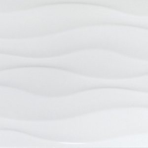 White Wavy 12 x 24