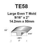 TL38 – 3/8″ Even T-Mold
