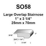 SO58 – 5/8″ Overlap Stairnose
