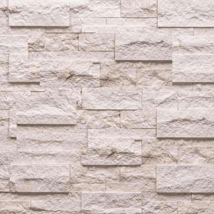 Mayra White Split Face XL Rockmount – MSI natural stone