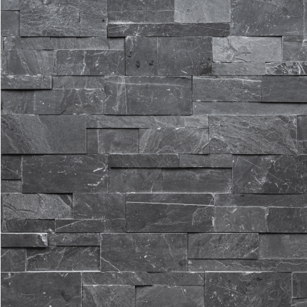 Premium Black Split Face XL Rockmount – MSI natural stone