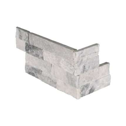 Alaska Grey Split Face Ledger Panel – MSI natural stone installation 1