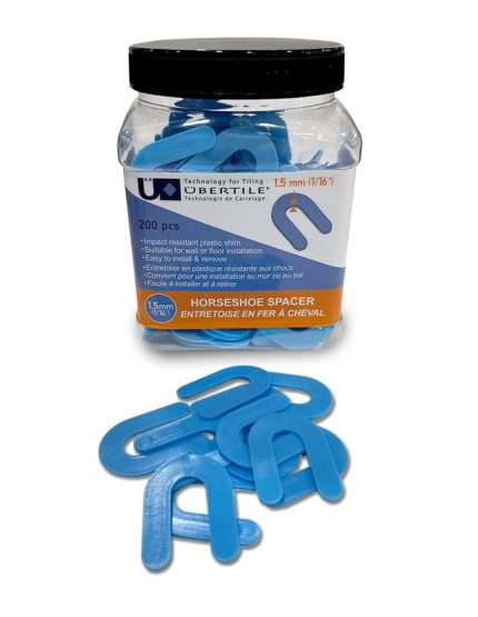 Ubertile horseshoe spacers
