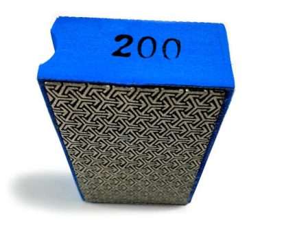 Ubertile 200 grit diamond hand pad
